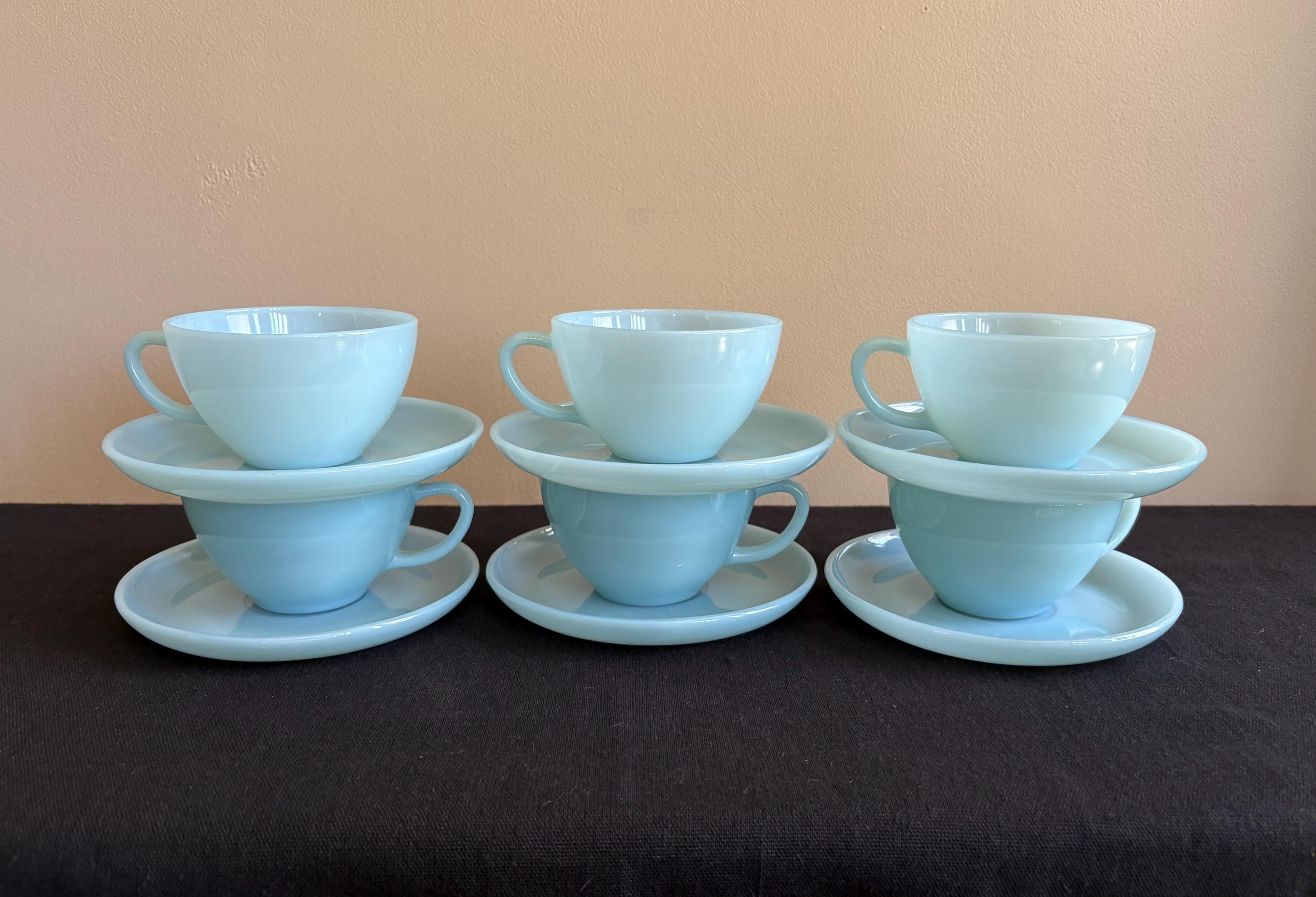 レア Fire King Turquoise Blue Ice Bucket レア Fire King Turquoise Blue Ice Bucket