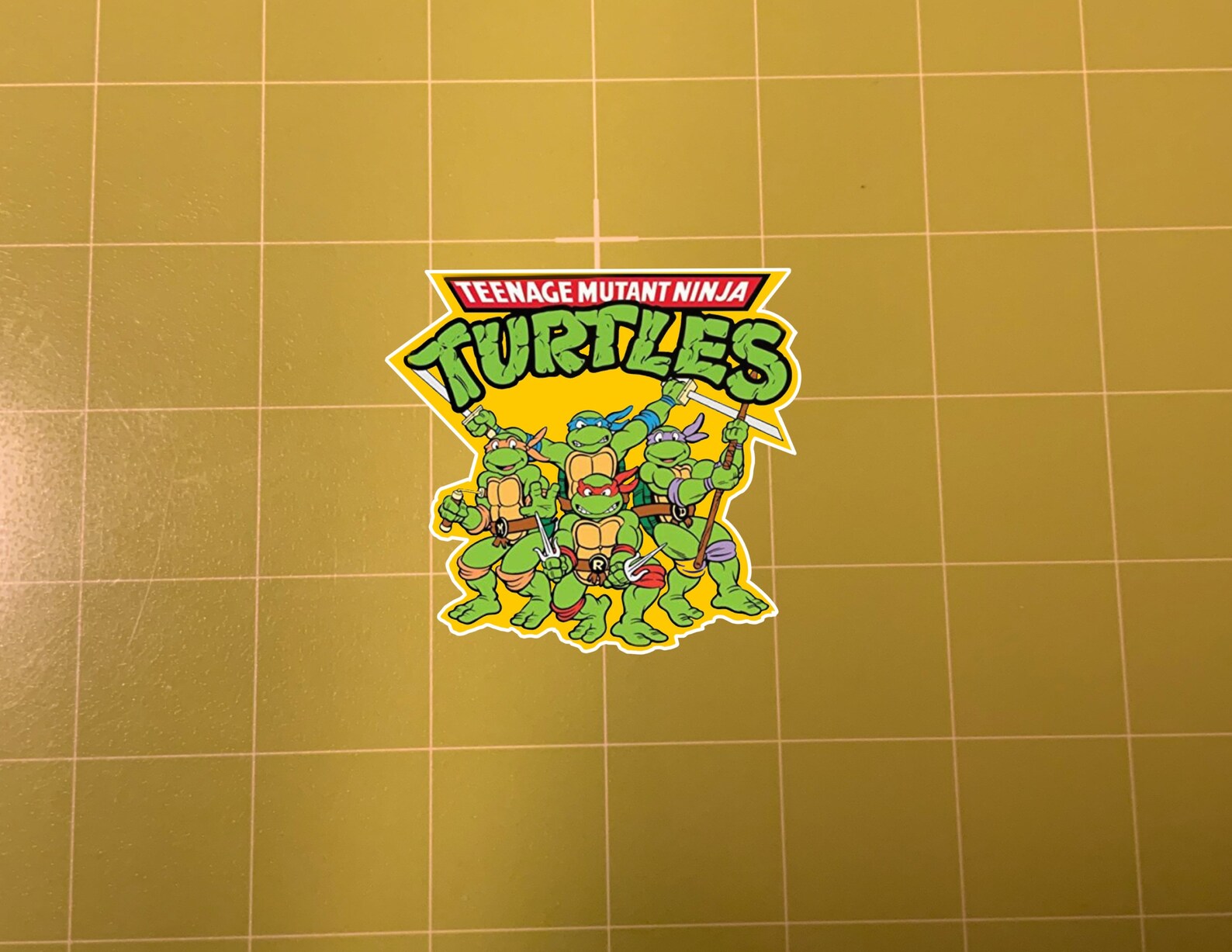 Teenage Mutant Ninja Turtles Sticker Etsy