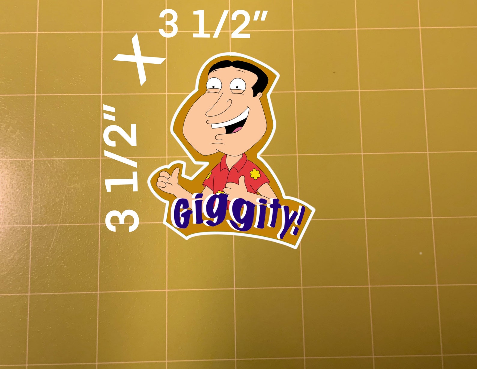 Quagmire Family Guy Sticker | Etsy