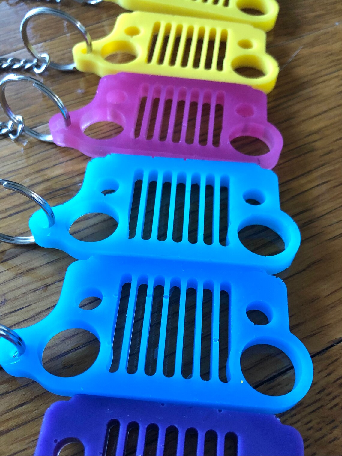 Jeep Keychain Barbie Jeep keychain girly Jeep gift resin Etsy