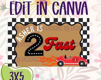 2 Fast Editable Canva Banner Template | 36x60 DIY Painted Sign | Digital Download