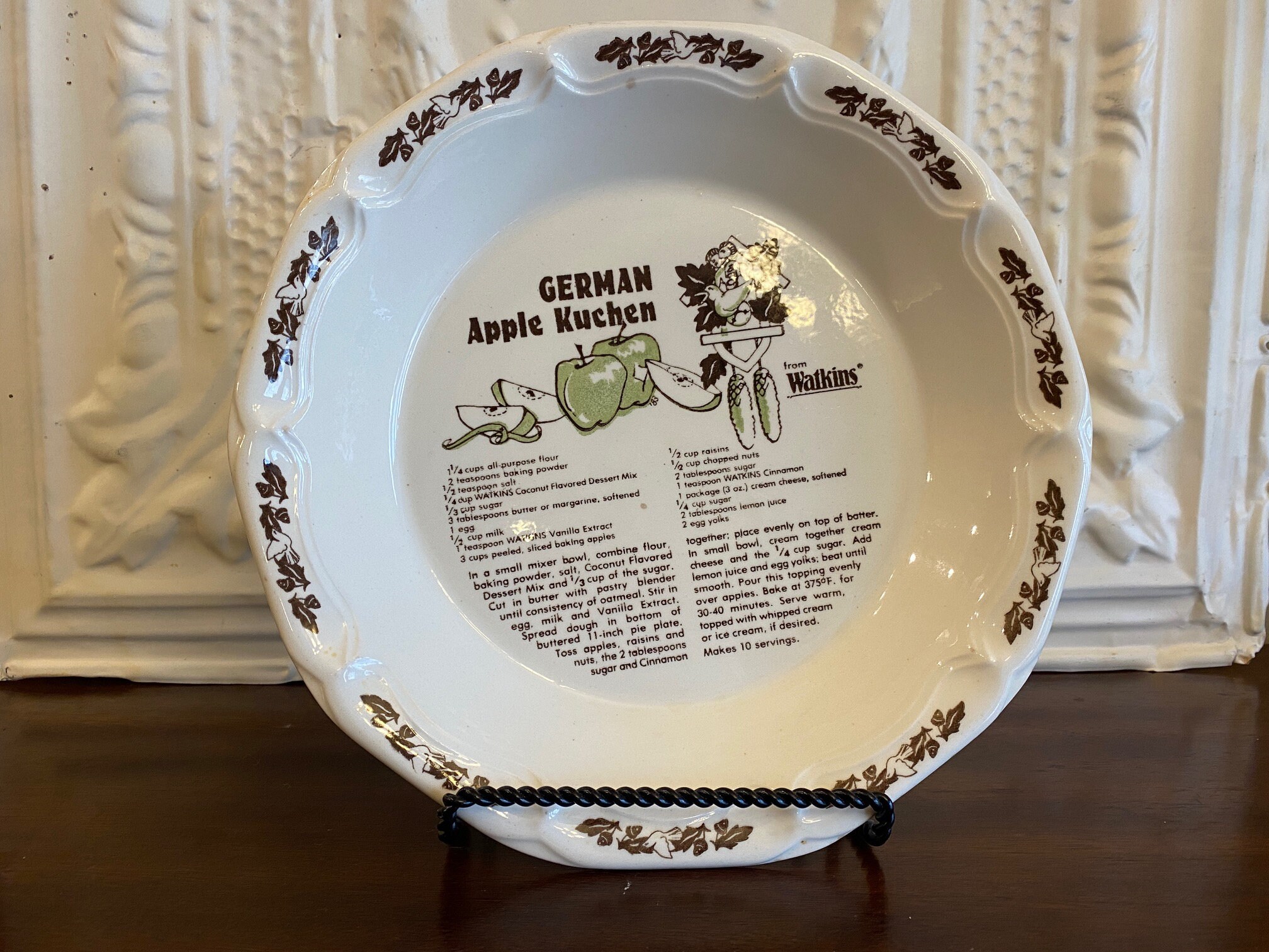 Watkins 2025 pie plates