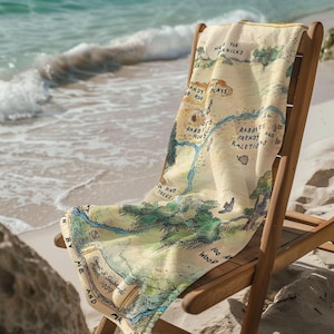 Winnie The Pooh Beach Towel for Kids, Winnie The Pooh Gift for Kids, Winnie The Pooh Lover Gift for Summer
