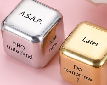 Pongo al profesional en procrastinar, regalo de procrastinación personalizado para hombres mujeres, regalo divertido para él ella, novio novia trabajo bestie regalos