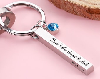 Portachiavi regalo per lui a mio uomo, per coppia, regalo di anniversario, San Valentino, compleanno per marito, fidanzato