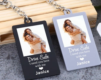 Custom Photo Engraved Keyring. High Quality Photo Engraving, Photo Keyring, Annivesary Wedding Photo engraved Keychain, Christmas Gifts