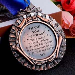 Award Medals Custom Personalized - Custom Design for Tournaments and Competition - Personalised with your message or Logo - Personalized