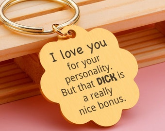 Te amo por tu personalidad, regalo para él esposo, regalos de novio, regalos para novio, regalos de Navidad para él, regalos del día de San Valentín