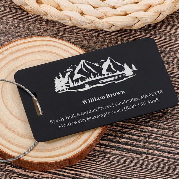 Funny Luggage Tags Etsy