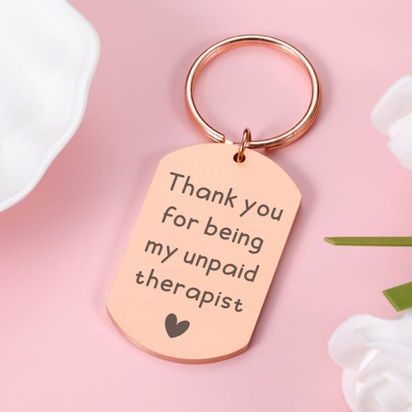 Thank you for being my unpaid therapist, funny gift best friend gift, funny Gifts, Gifts for her, coworker gift funny gifts for Him Her