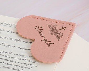 Marcador de esquina personalizado, marcador de esquina personalizado, regalo de maestro, marcador de nombre personalizado, regalos de marcador de cuero, marcas de libros de esquina de letras