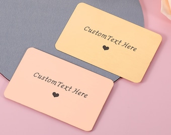Tarjeta de billetera personalizada, regalos de aniversario, regalos para él, inserto de billetera personalizado, regalo del día de San Valentín para novio, regalo para novio marido