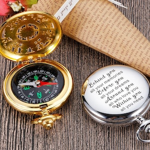 Custom compass, engraved compass, personalized compass, graduation gifts, groomsmen gift, wedding gifts, anniversary gift, christmas gifts