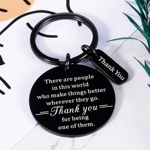 There are people in this world...Keychain, Employee Appreciation Gift, Thank you Gifts, Colleague Keychain work Team gift, Bulk gifts