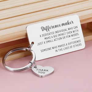 Difference Maker Definition, Appreciation Gift, Coworker Gift, Coworker Gift, Office Gift, Personalized Appreciation Gift, Thank you Gifts