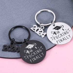 Class of 2024 Graduation Gifts for Him Her Inspirational Keychains College High School Graduation Gifts for Men Women Nurse Back to School