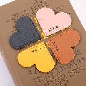 Marcador de canto personalizado, marcador de canto personalizado, presente do professor, marcador de nome personalizado, marcador de couro, presentes, letras, marcas de livro de canto