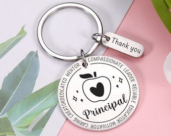 Principal Gift, Vice Principal Gift, School Principal Gift Idea, Assistant Principal gift, Principal sleutelhanger, School Gift, Teacher Gift