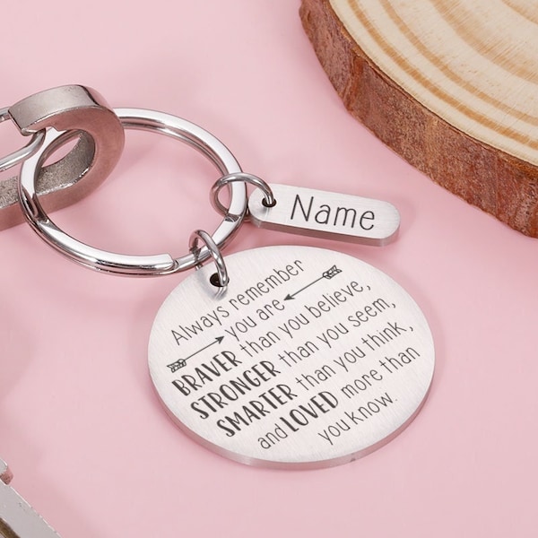 Custom Inspirational Keychain, Inpiration Keychain for kids,Personlized Gift,Proud of you gift,employee appreciation gifts,Inspiration Gifts
