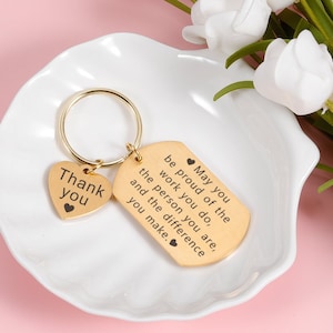 Personalisierter Schlüsselbund, Danke Geschenke, Geschenke für Mitarbeiter, Geschenke für Tierhalter, Haustiere
