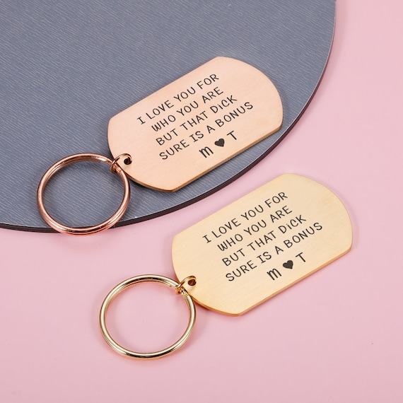 Otuuz Regali San Valentino per Lui Regalo Romantico per Lui Portachiavi per Lei Portachiavi Coppia Portachiavi con d'Amore Idee Regalo per Fidanzato Fidanzata Compleanno Anniversario