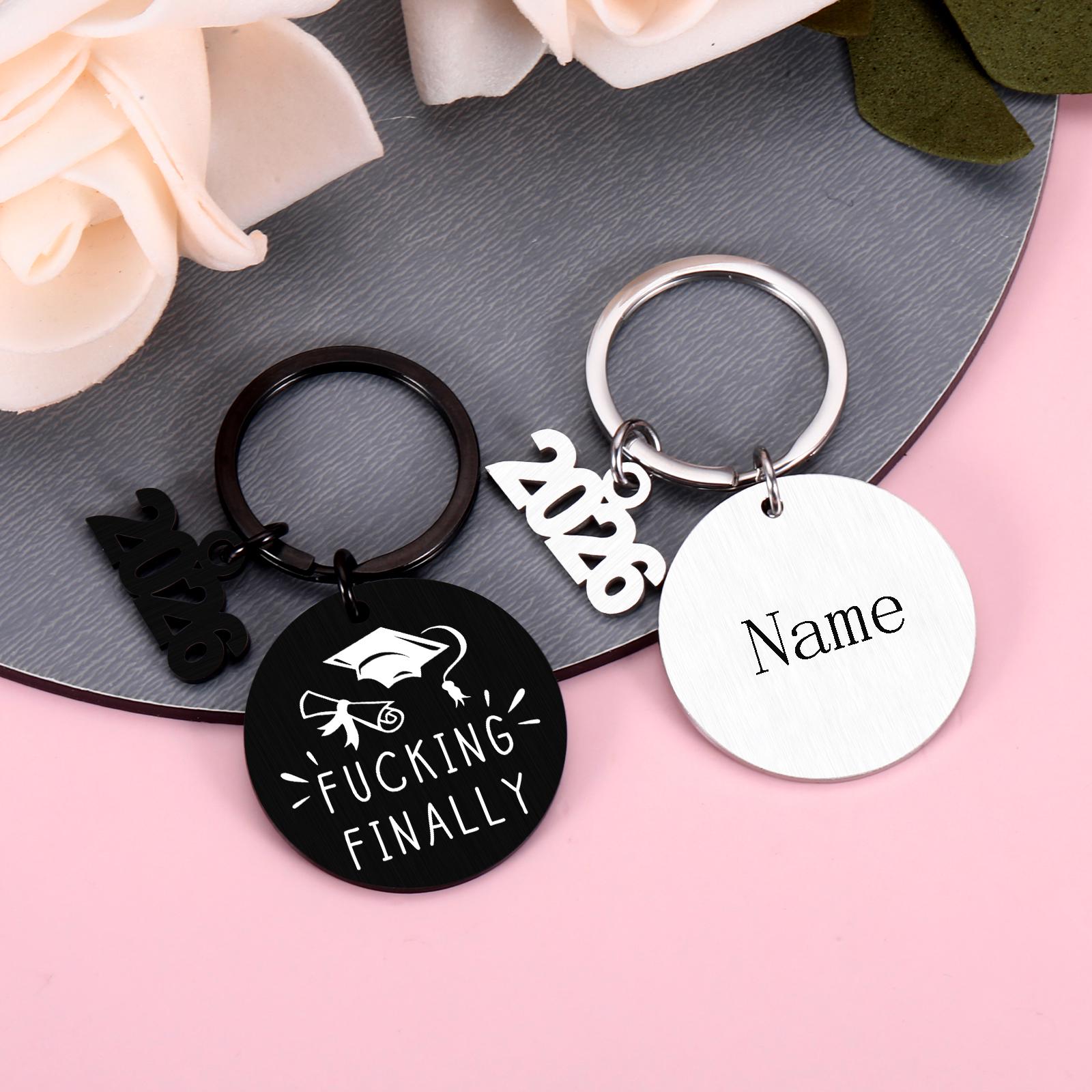 Class of 2026 Keychain Graduation Gifts for Him Her Inspirational ...
