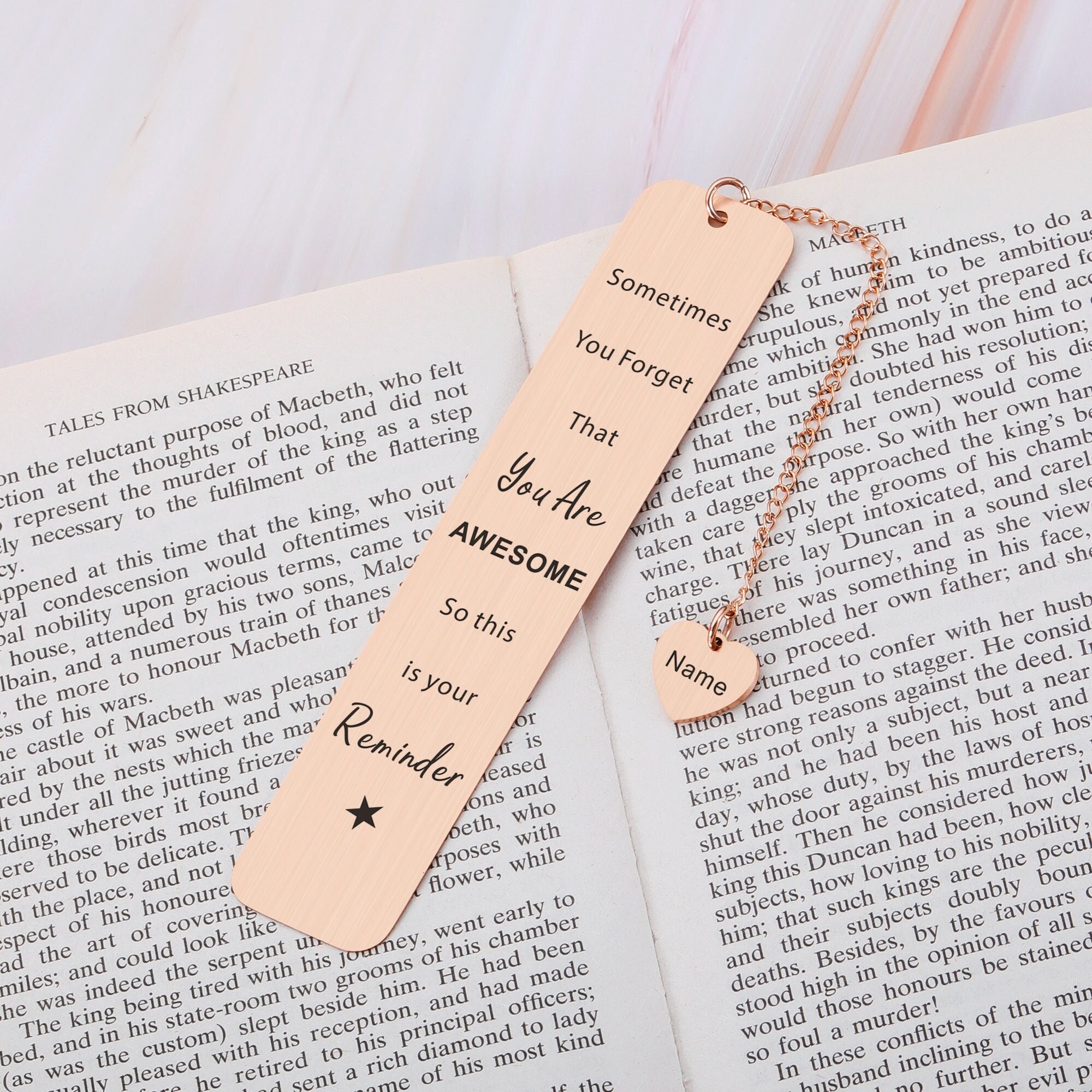 Aeolussoms Marcapáginas De Regalos Divertidos Para Mujeres Y Hombres, Amantes De Los Libros, Regalo De Navidad