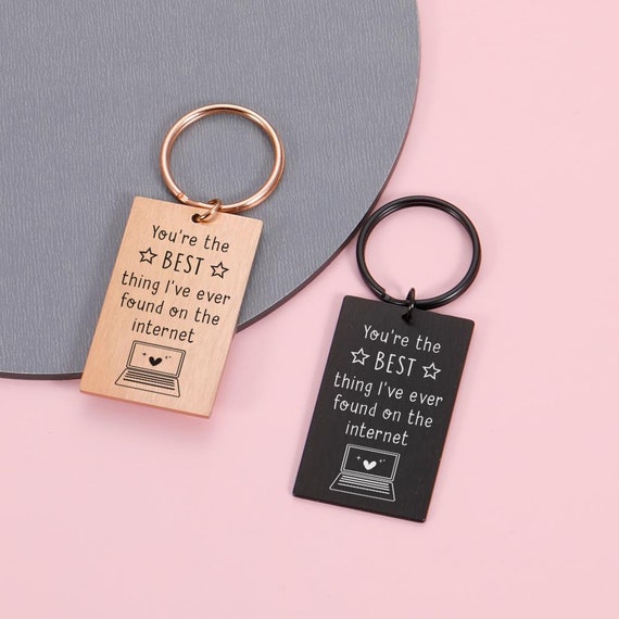 Keychain - Rectangle - Worlds Most awesome Sister - Leather Keychain - Rectangle - Worlds Most awesome Sister - Leather