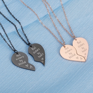 Aangepaste ketting, personaliseer gegraveerde ketting voor vrienden, cadeau voor meisjes, aangepaste naamketting, ketting zus, cadeau voor zussen