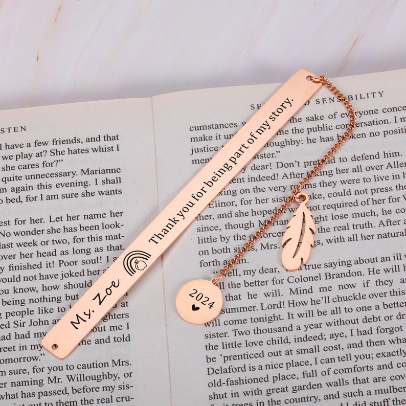 Thank you for being part of my story, Teacher Christmas Gifts, Teachers gift, Gift for teacher, Custom Teacher Gift, Teacher's Day Gift Thank you for ...