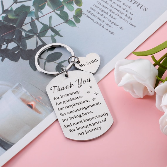 Sinmoe Dankjewel cadeauset voor collega, leraren, medewerkers, afscheid, cadeau, A6, notitieboek, dank voor alle balpen, sleutelhanger, notitieblok