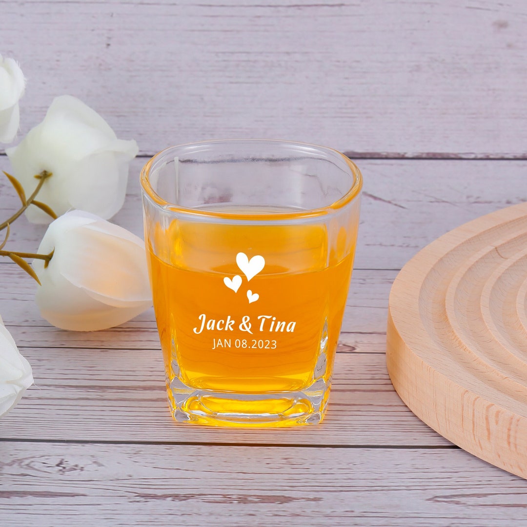 Personalized Shot Glasses Customized Shot Glasses Custom Etsy