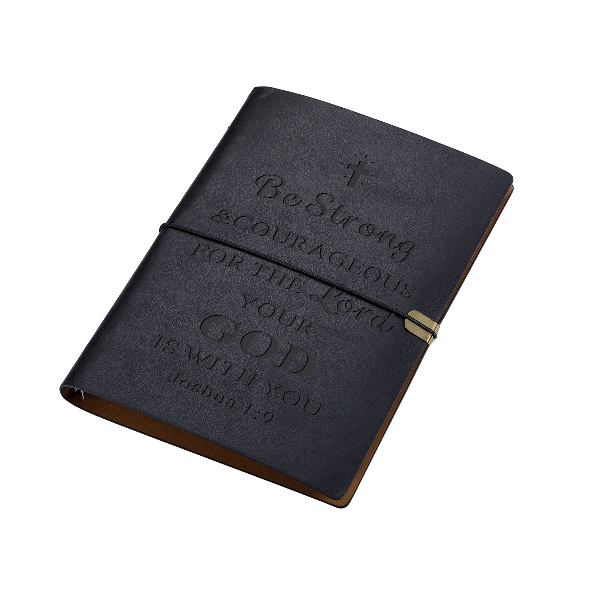 Personalized Prayer Journal, Christian Gift For Him, Wrap Leather Journal, Custom Made Religious Journal, Leather Prayer Notebook, Notebook