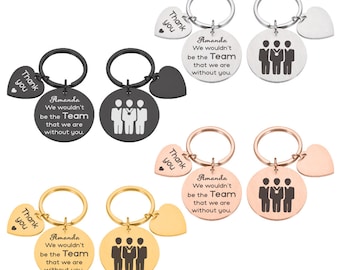 Set Regalo Per Colleghi - Portachiavi, Penna E Quaderno Con Frasi Motivazionali | Idea Regalo - Foto 8