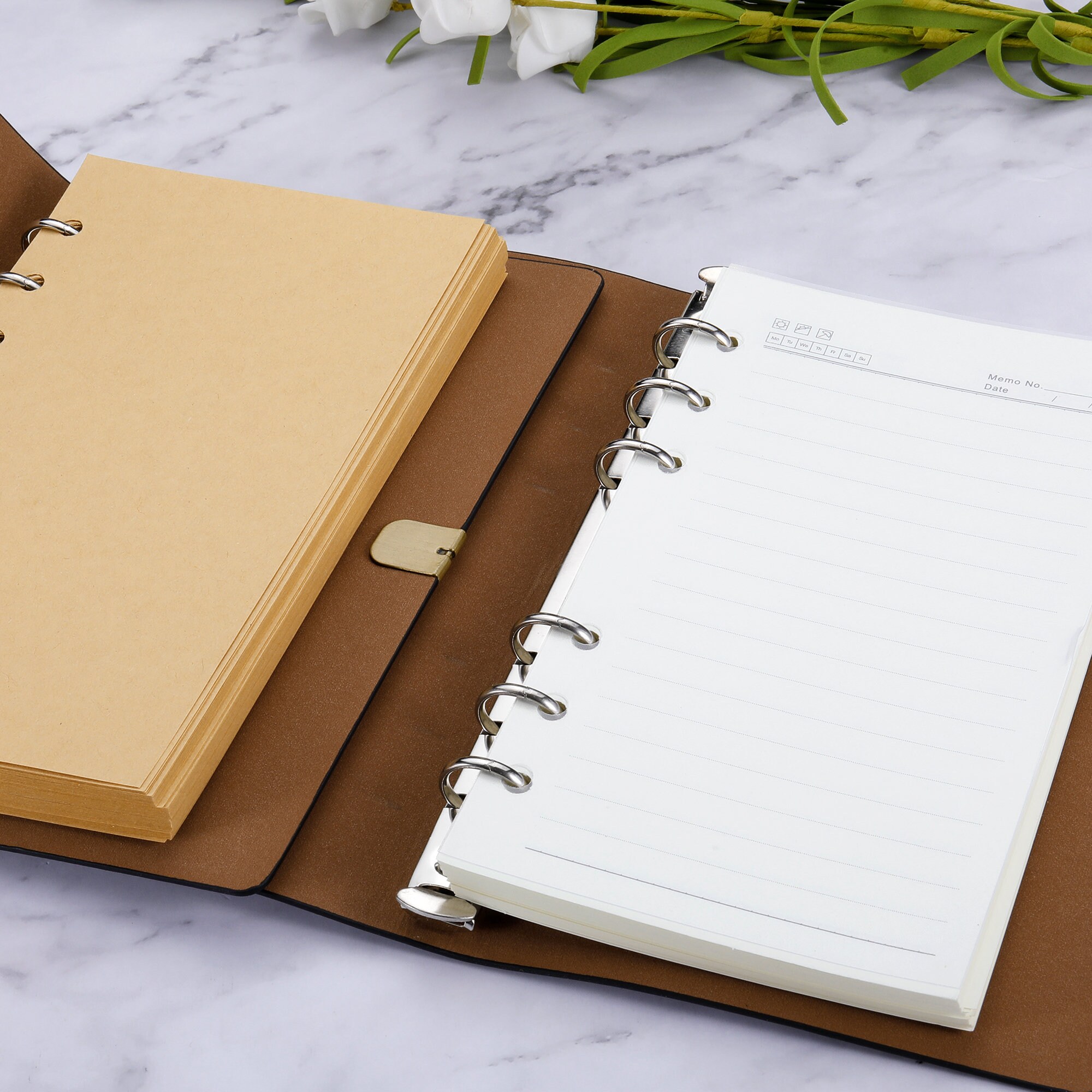 Christmas Gifts for Boss Women, Retirement Gifts for Women, Leather Journal, Custom Journal, Personalized Notebook, Thank you Gift for Boss