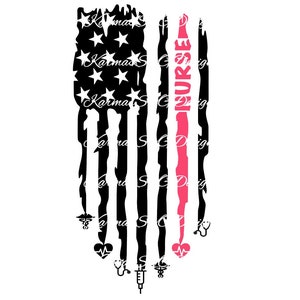 Nurse Flag SVG, PNG, JPEG, dxf