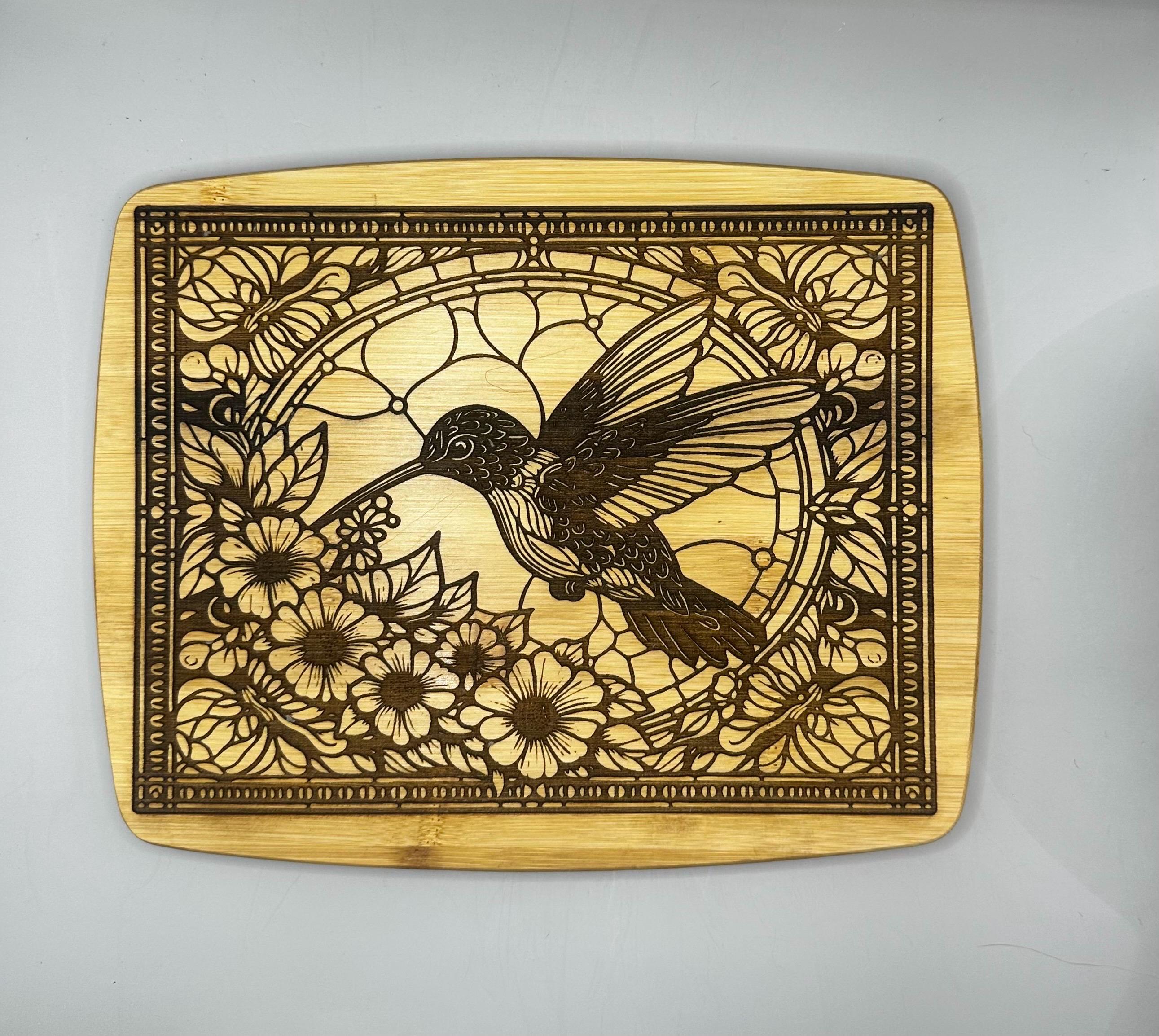 Hummingbird Cutting Board - Etsy