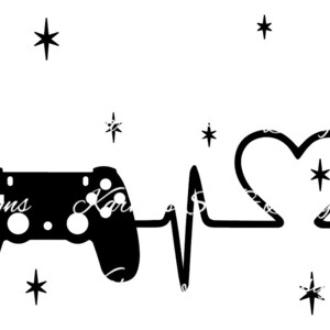 Video Game Heartbeat 2 SVG