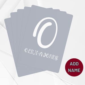 Personalised Name Playing Cards, Poker Night Custom Playing Cards, Gift For Teens Custom Christmas Gift, Gift For Friend /Mum/Sister Gifts