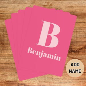 Personalised Name Playing Cards, Custom Christmas Gift, Poker Night Custom Playing Cards, Custom Printed Cards, Gift For Friend /Dad/Grandpa