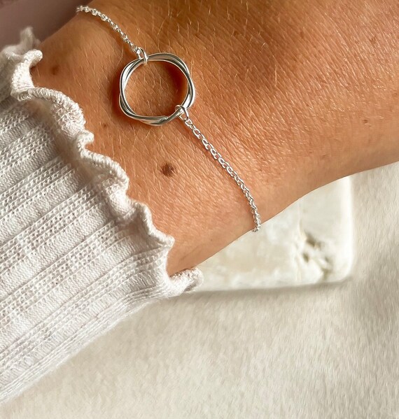 Bracciale A Catena Cubana In Argento Sterling 925 – Regolabile 17+5 Cm, Con Chiusura A Lucchetto, Ipoallergenico, Regalo Per Donne E Ragazze