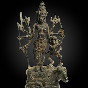 Lord Mahakali 18,5 Inch / 46 cm, Hindu God, Kali Statue, Goddess Kali Statue, Durga , Hindu goddess statue, Home decor, Father day gift