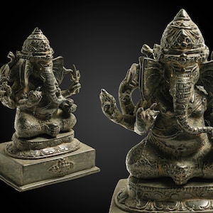 Ganesh Statue 7.5 Inch / 19 cm, Room Decor, House Decor, Office Decor, Garden Figurine, Birthday Gift, Gift for Father, Mom Birthday Gift