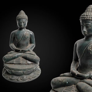 Sitting Buddha 12 Inch / 30 cm, Statue, Buddha Figurine, Room Decor, House Decor, Birthday Gift, Gift for Her, Housewarming, Gift Idea