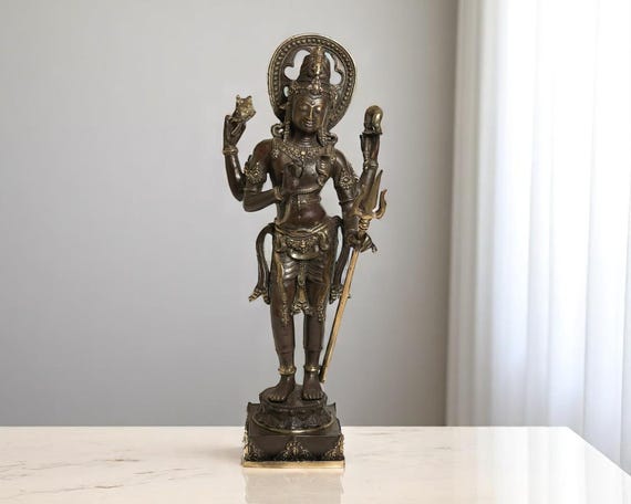 シヴァ神 ブロンズ像 Amazon.co.jp: Top Collection ヒンドゥー教神シヴァ神 瞑想 ブロンズ