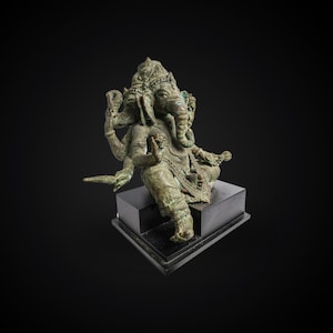 Ganesh Statue 13 Inch / 33 cm, Room Decor, House Decor, Office Decor, Garden Figurine, Birthday Gift, Gift for Father, Mom Birthday Gift