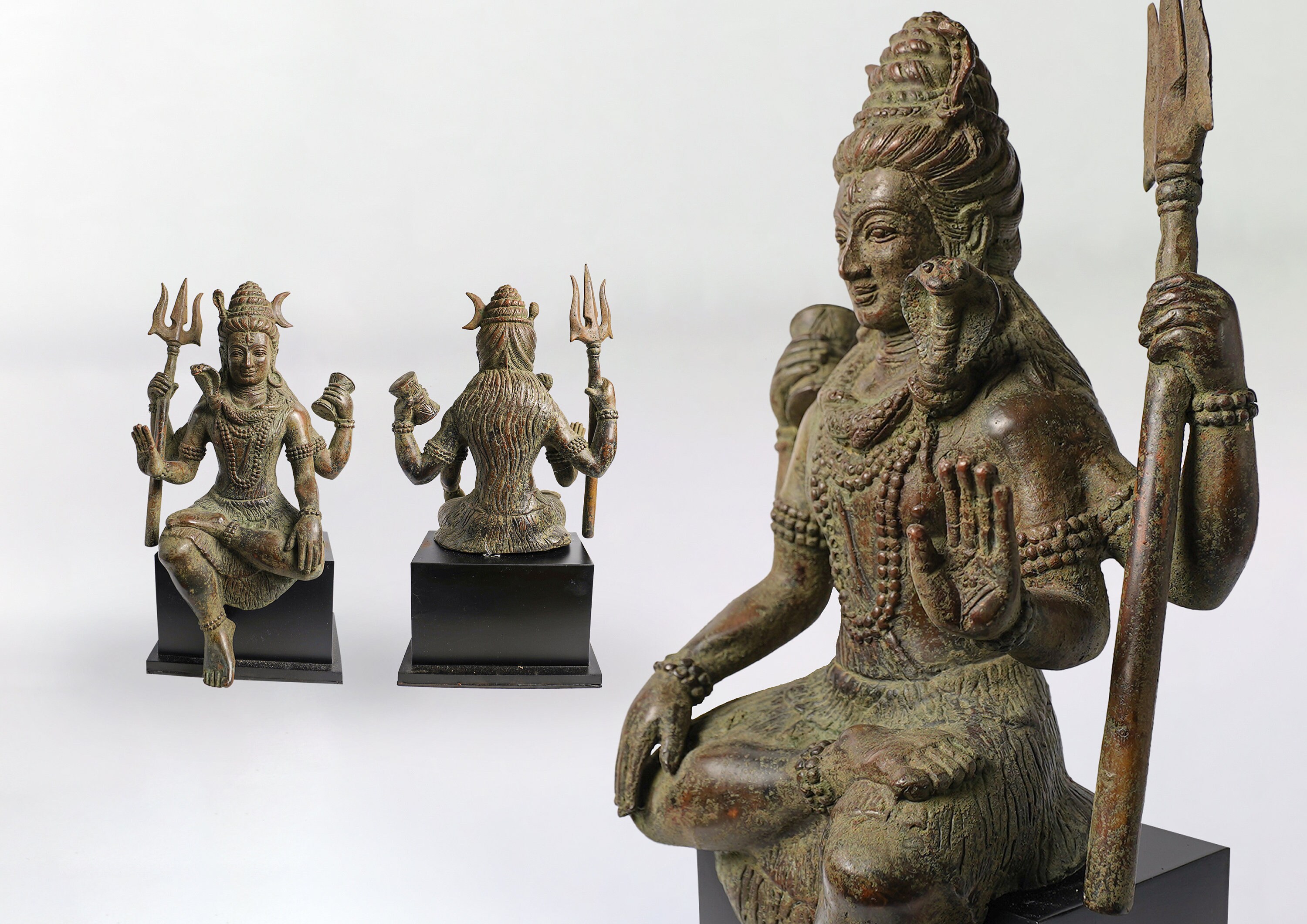 シヴァ神 13 インチ / 33 cm、ヒンズー教の像、シヴァ神の置物 シヴァ神 13 インチ / 33 cm、ヒンズー教の像、シヴァ神の置物