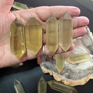 Citrine Points Double Terminated/Citrine/Energy Crystal/Healing Crystal