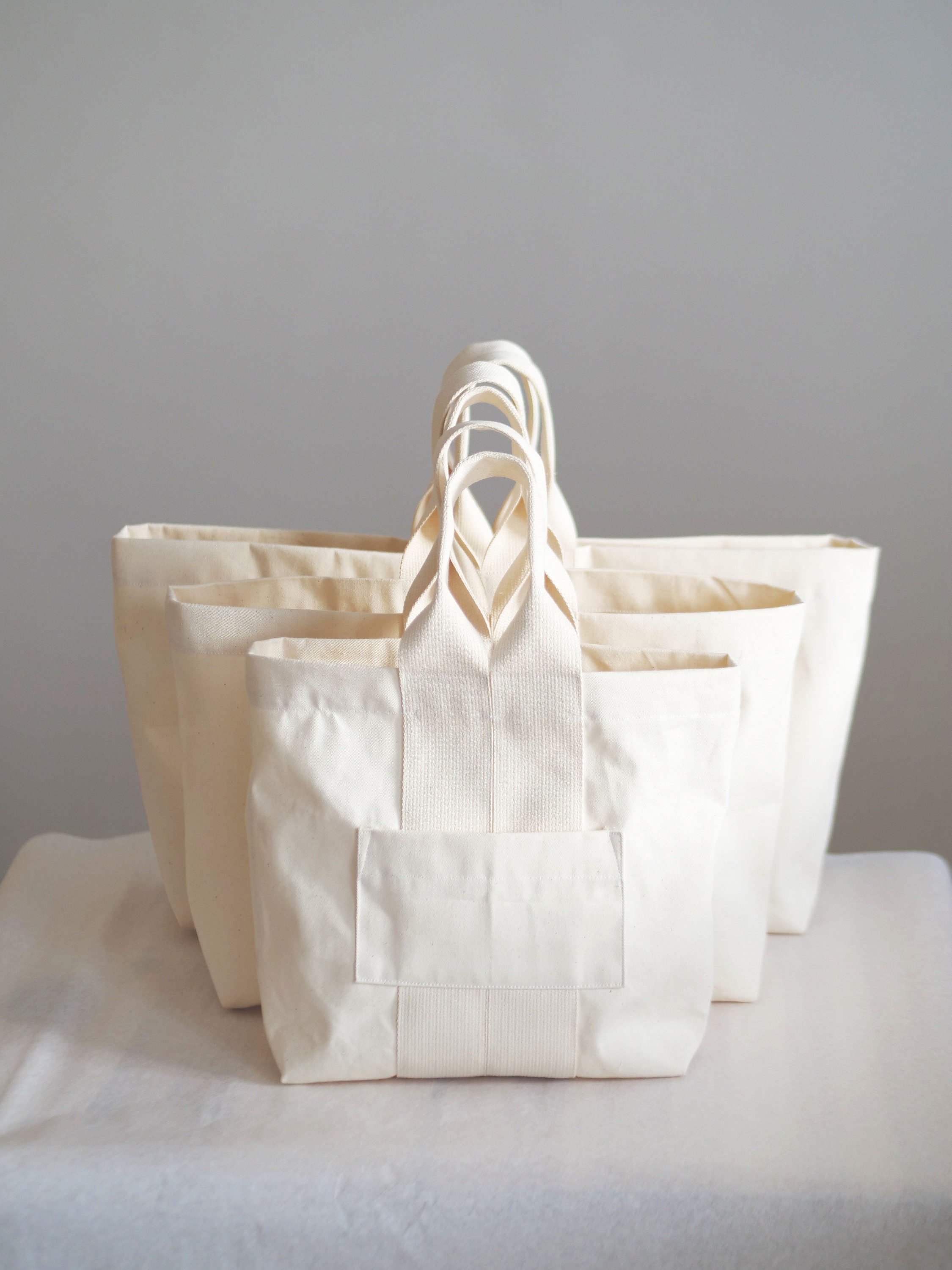 Wide Handle Tote | Canvas Tote | Shopping Bag Sewing Pattern | Bag PDF ...