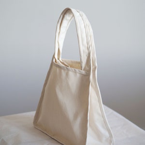 Canvas Binding Tote Canvas Bag Shopping Bag Sewing Pattern Pattern PDF ...